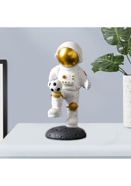Yaratıcı Astronot Heykeli Figür Heykel Spacean Figürin Dekor Çocuk Hediyesi 28.5X16X15.5CM (Yurt Dışından) fırsatları