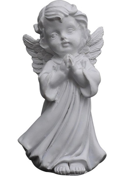 Reçine Melek Heykel Heykel Masaüstü Süsleri El Yapımı Dekoratif Dua Sol (Yurt Dışından) fiyatları