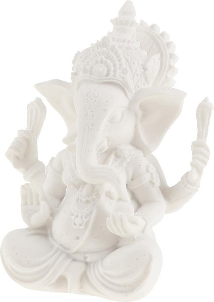 Kumtaşı Meditasyon Fil Heykeli Heykelcik Dekor Beyaz -10CM Beyaz - 10 cm (Yurt Dışından) fiyatları