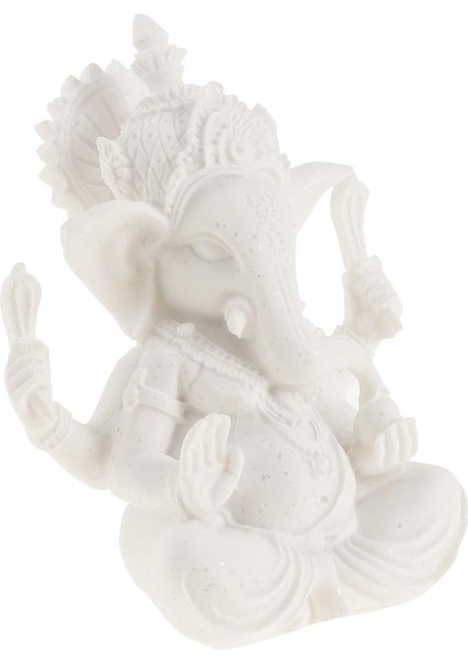 Kumtaşı Meditasyon Fil Heykeli Heykelcik Dekor Beyaz -10CM Beyaz - 10 cm (Yurt Dışından) fırsatları