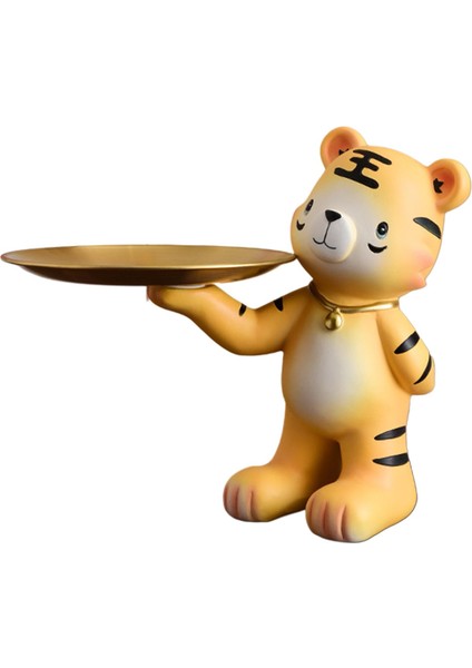 Güzel Heykel Tepsisi ve Depolama Figüre Tabak Sundurma Yaşayan Sarı Beyaz (Yurt Dışından) fiyatları