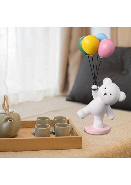 Modern Balon Ayı Figürin Uçan Ayı Figür Ofis Yatak Odası Dekor Balon Ayı (Yurt Dışından) fiyatları