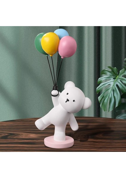 Modern Balon Ayı Figürin Uçan Ayı Figür Ofis Yatak Odası Dekor Balon Ayı (Yurt Dışından) modelleri