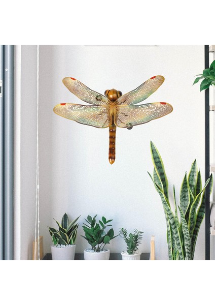 El Yapımı Duvar Yusufçuk Dekorasyonları Ev Dekorasyonu Sundurma Çit Için Dekoratif Jaune 1# (Yurt Dışından) indirimleri