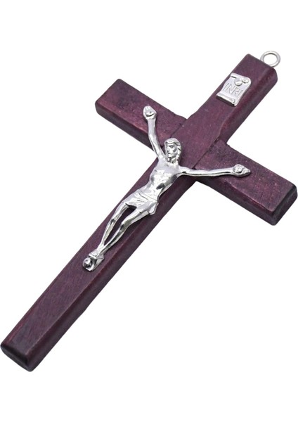 Ahşap Haç Isa Mesih Din Din Dua Koruma El Kırmızı Tutarak (Yurt Dışından) modelleri