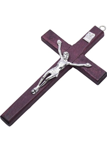 Ahşap Haç Isa Mesih Din Din Dua Koruma El Kırmızı Tutarak (Yurt Dışından) fırsatları