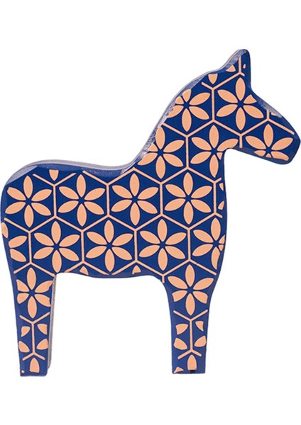 At Heykeli Heykel Dekorasyon Heykelcik Sanat Masası Dekor Büyük Mavi (Yurt Dışından)