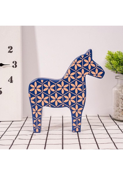 At Heykeli Heykel Dekorasyon Heykelcik Sanat Masası Dekor Büyük Mavi (Yurt Dışından) fiyatları