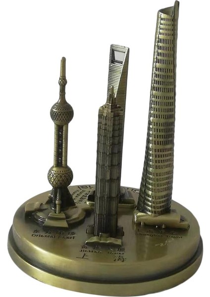 11CM Shanghai Skylines Landmark Souvenir Model Çoğaltma Mimarlık Hatıracı (Yurt Dışından) fiyatları