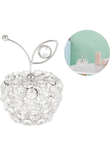 Kristal Cam Meyve Süslemeleri El Yapımı Masaüstü Heykeli Ev B (Yurt Dışından) fırsatları