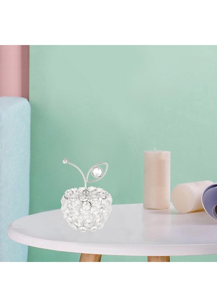 Kristal Cam Meyve Süslemeleri El Yapımı Masaüstü Heykeli Ev B (Yurt Dışından) indirimleri