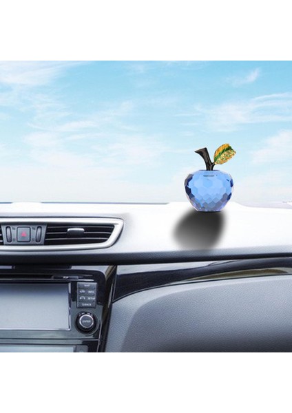 Masaüstü Sundurma Dekor Mavi Için Yaratıcı Kristal Meyve Heykeli Heykelcik Sanat Zanaat (Yurt Dışından) fırsatları