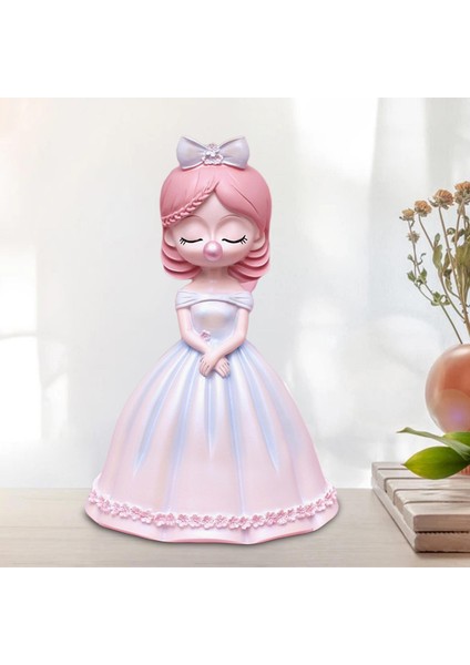 Yaratıcı Kız Heykelcik Heykel Kek Topper Ofis Masaüstü Dekorasyonları E (Yurt Dışından) modelleri