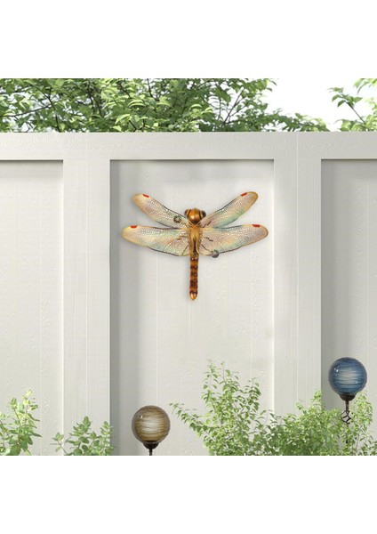 2pieces Metal Yusufçuk Dekorasyonları Yatak Odası Için Ev Dekorasyonu Veranda Bahçe Sarı ve Mavi (Yurt Dışından) indirimleri