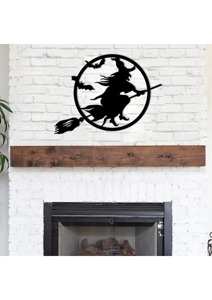 Flying Broom Metal Tablo