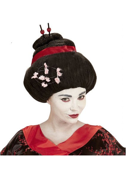 Çinli Peruk Japon Peruğu Geisha Peruğu Çocuk ve Yetişkin Boy