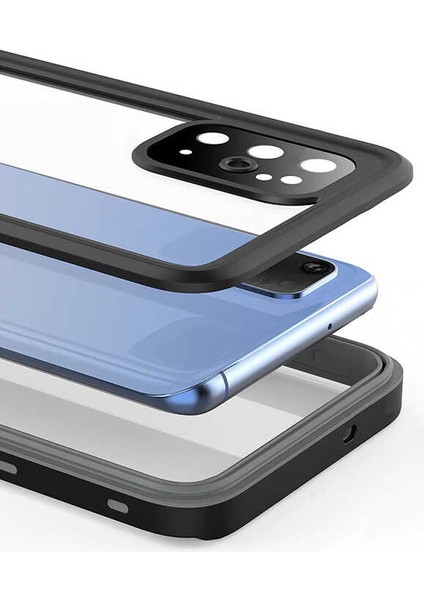 Samsung Galaxy S20 Plus Kılıf 360 Koruma Su Geçirmez Toz Geçirmez Tam Koruma Magsafe Wireless Kapak (Su)
