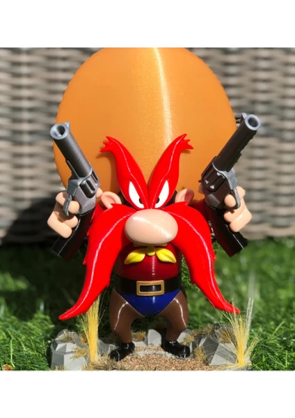 Turansoy Craft Yosemite Sam Figür Oyuncak 15 cm