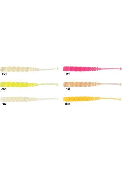 Aji Worm Plu-Plu 5 cm Sahte Kurt