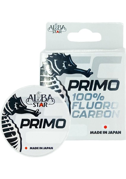 Albastar Primo Fluorocarbon Olta Misinası Standart 0.326MM - 30M - 8.16KG