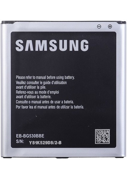 Ziyapaşa Teknoloji Samsung J3 2016 (SM-J320) 2600 mAh Servis Batarya Pil