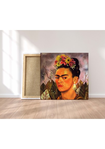 Frida Kahlo Kare Kanvas Tablo