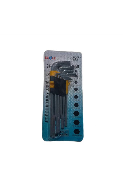 Uzun Alyan Takımı 9pcs