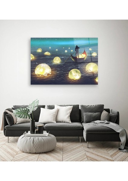 Ay Toplayıcısı Cam Tablo fiyatları