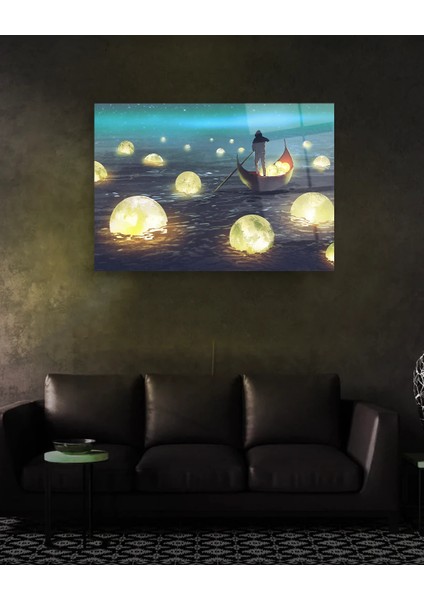 Ay Toplayıcısı Cam Tablo modelleri