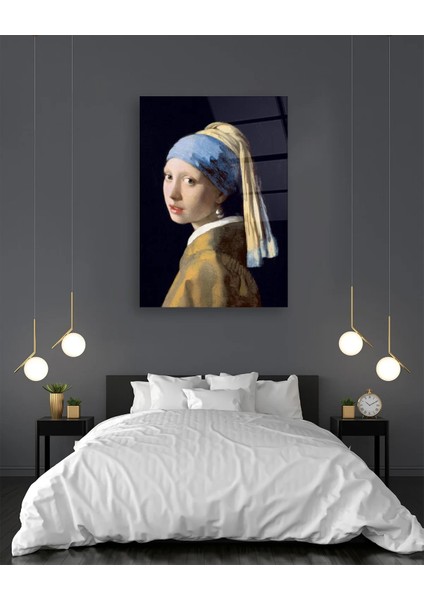 Inci Küpeli Kız Cam Tablo indirimleri