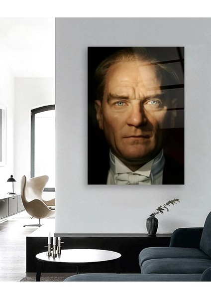 Mustafa Kemal Atatürk Portesi Cam Tablo modelleri