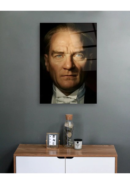 Mustafa Kemal Atatürk Portesi Cam Tablo fırsatları