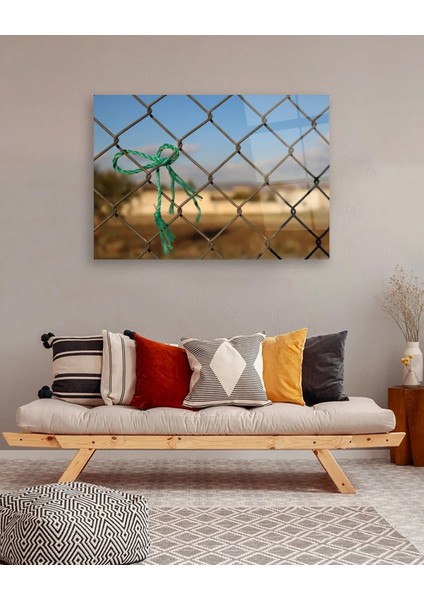 Tel Örgü Yatay Cam Tablo fiyatları