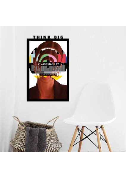 Think Big Metal Poster