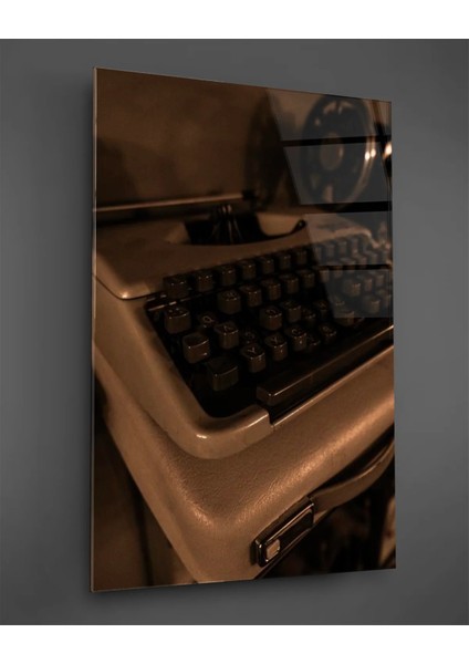 Daktilo Dikey Cam Tablo