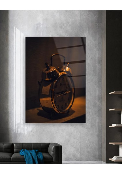 Antika Çalar Saat Dikey Cam Tablo indirimleri