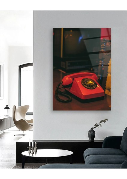 Kırmızı Ankita Telefon Dikey Cam Tabo modelleri
