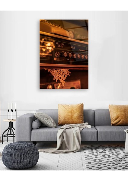 Retro Radyo Dikey Cam Tablo fiyatları