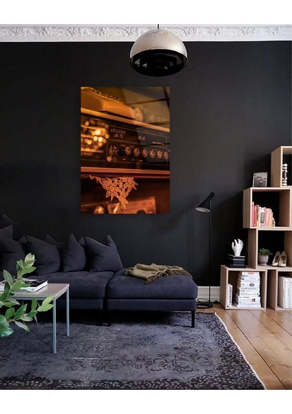 Retro Radyo Dikey Cam Tablo fırsatları