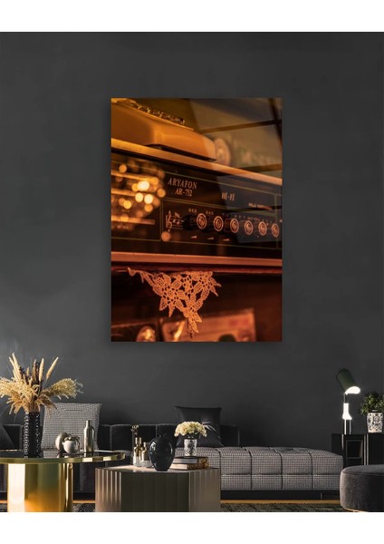 Retro Radyo Dikey Cam Tablo indirimleri