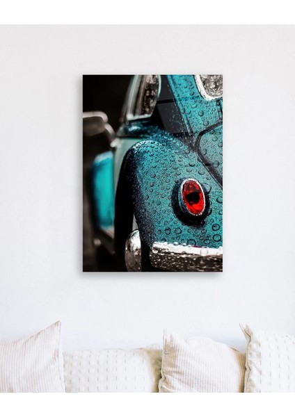 Mavi Vosvos Araba Cam Tablo fırsatları