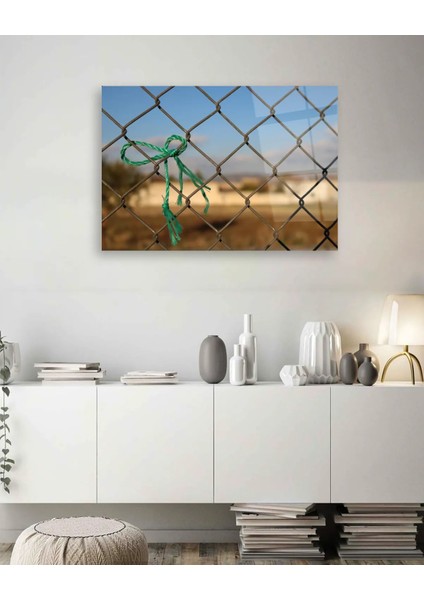 Tel Örgü Yatay Cam Tablo modelleri
