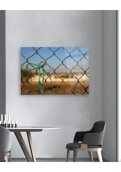 Tel Örgü Yatay Cam Tablo indirimleri