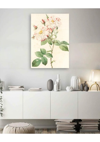 Beyaz Güller Cam Tablo fiyatları