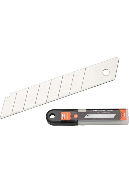 Maket Bıçağı Yedeği 10 Lu Paket 18 Mm( 100 Adet )