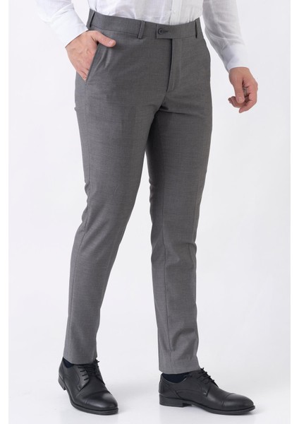 Strazburg P2310 Slim Fit Kumaş Pantolon Gri