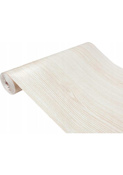 349-5314 Krem Ahşap Desen Yapışkanlı Folyo (90CM x 1mt)