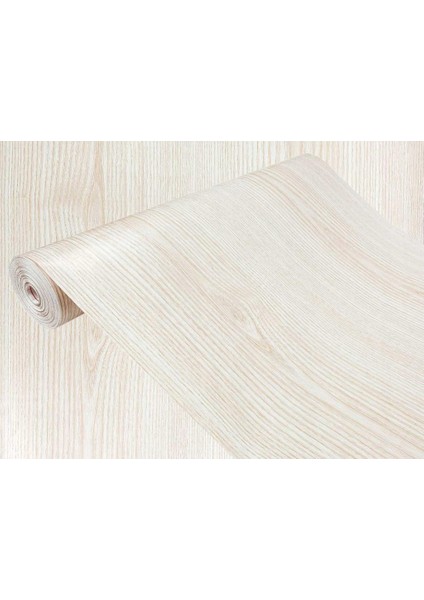 349-5314 Krem Ahşap Desen Yapışkanlı Folyo (90CM x 1mt)