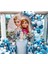 Elsa Frozen Konsept Balon Zinciri 100 Adet 1