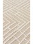 Vallejo Bej Geometrik Polipropilen Makine Salon Halısı 4